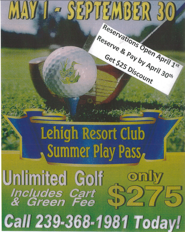 Lehigh Resort Club to Lehigh Resort Club